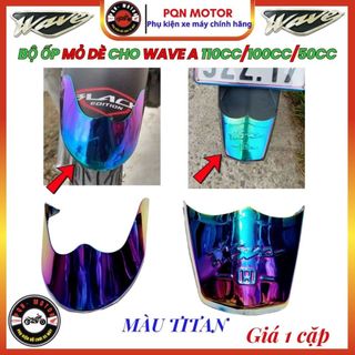 Ốp Mũi Dè Xi Titan Wave 2017–2020 – Bảo Vệ Rè Trước Sau, Gắn Chuẩn Không Chế, Độ Kiểng Đẹp, Giá 1 Bộ