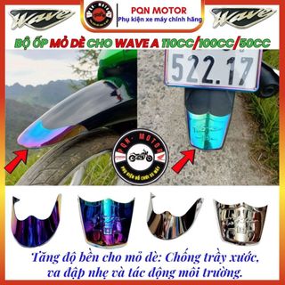 Ốp Mũi Dè Xi Titan Wave 2017–2020 – Bảo Vệ Rè Trước Sau, Gắn Chuẩn Không Chế, Độ Kiểng Đẹp, Giá 1 Bộ