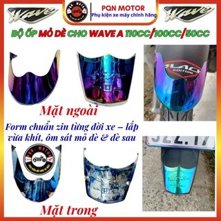 Ốp Mũi Dè Xi Titan Wave 2017–2020 – Bảo Vệ Rè Trước Sau, Gắn Chuẩn Không Chế, Độ Kiểng Đẹp, Giá 1 Bộ
