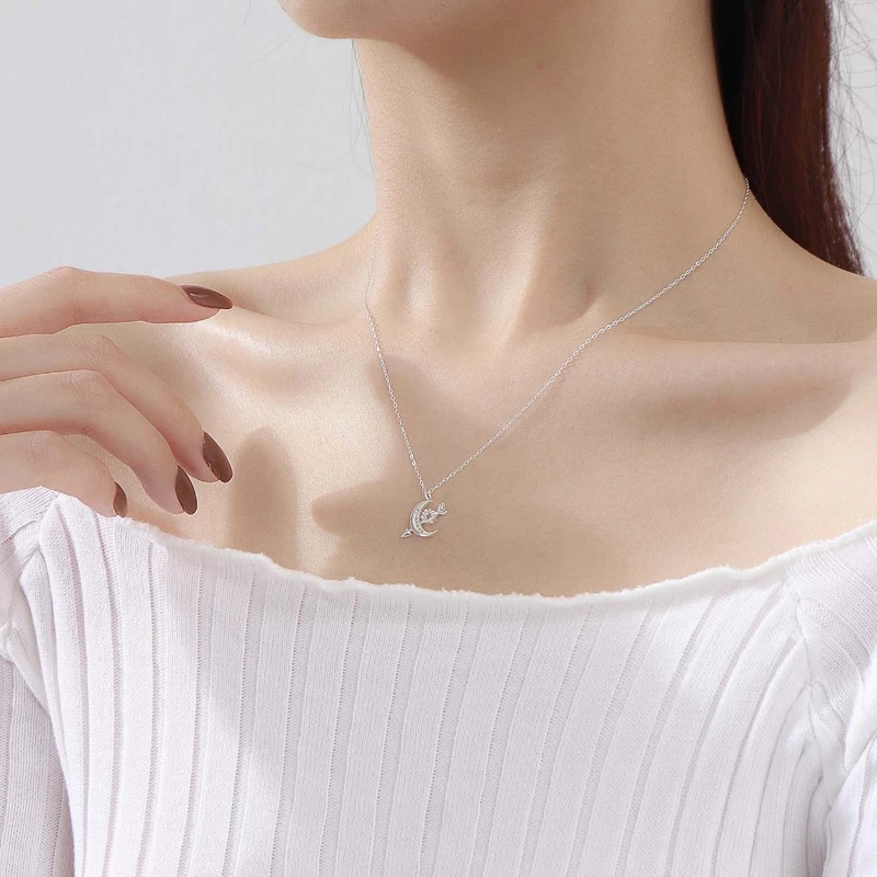 Dây chuyền bạc nữ Artemis Asimi Stellar Artemis DC66 7