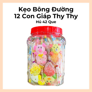 Kẹo Bông Đường Hình 12 Con Giáp Thy Thy - Date Mới