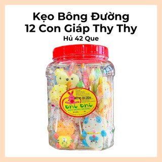 Kẹo Bông Đường Hình 12 Con Giáp Thy Thy - Date Mới