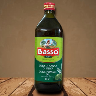  Chai 1 lít Dầu Oliu POMACE nhập khẩu Ý Nguyên Chất Extra Basso 