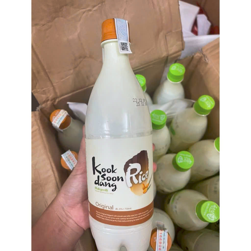 Nước gạo lên men Hàn Quốc Makgeolli 750ml siêu ngon
