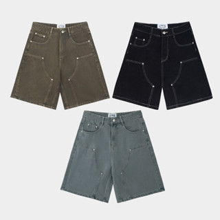 Quần Đùi Jean Nam ống rộng denim short baggy.