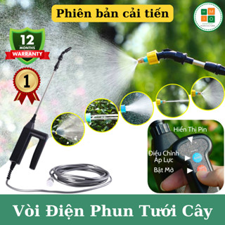 Vòi điện phun tưới cây cao cấp (BH_12 tháng) giúp chăm sóc vườn dễ dàng hơn