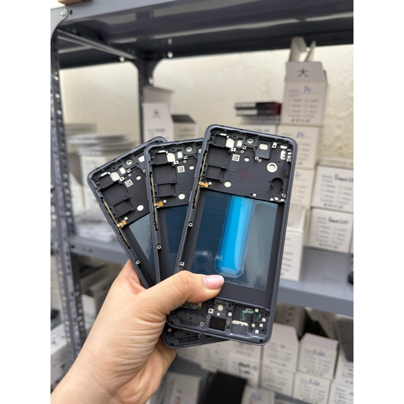  màn hình thay thế  samsung s21 fe  s21 fe 5g  g990 incell  khung phôi to  keo+tua vít  