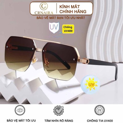 Kính Mát Nam Nữ Crnaira watch M24ii Thời Trang Cao Cấp, Chống Nắng UV, Gọng Kim Loại Bền