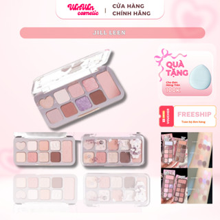 Bảng Phấn Nhũ Mắt Má Bắt Sáng 9 Ô Màu Jill Leen Cute Bear Colorful Lấp Lánh Nhũ Mịn WINWIN COSMETICS