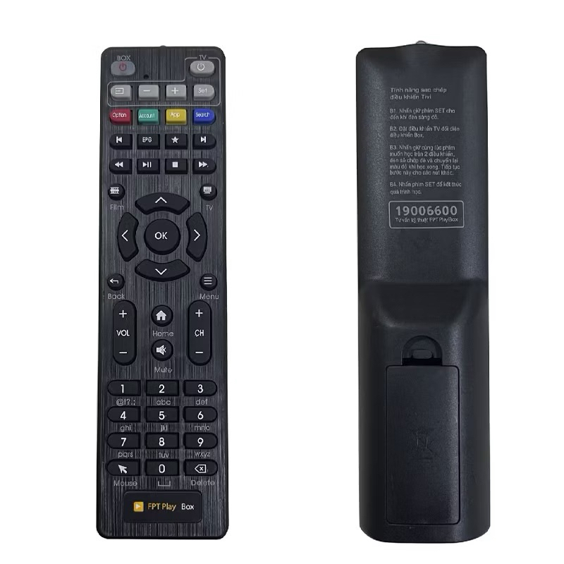 Remote Điều Khiển Thay Thế Cho FPT Play Box 2018 S335 + tặng kèm pin