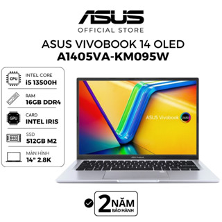 Laptop Asus Vivobook 14 OLED A1405VA-KM095W i5-13500H | 16GB | 512GB | Iris Xe 14" 2.8K  | Win 11
