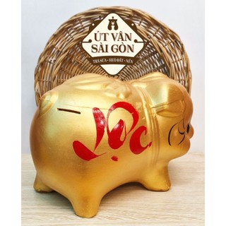 [ĐỦ SIZE]Heo đất Vàng"Tài Lộc" giá rẻ size M L XL