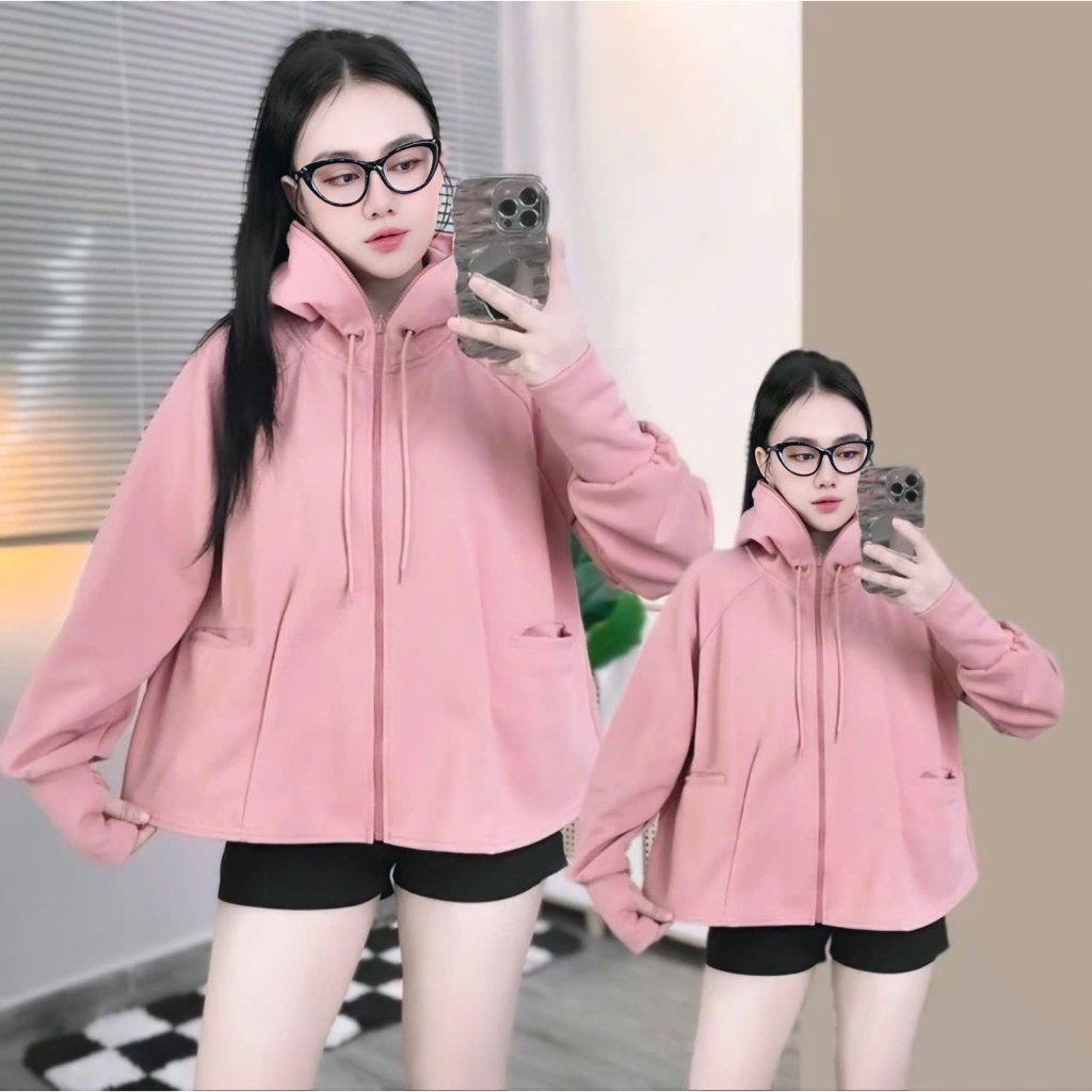 Áo Chống Nắng Nữ Cánh Dơi 4 Túi Kiểu Dáng Cánh Dơi babidol, Áo Khoác Đi Nắng Chất umi nỉ Ngăn Tia UV | BigBuy360 - bigbuy360.vn