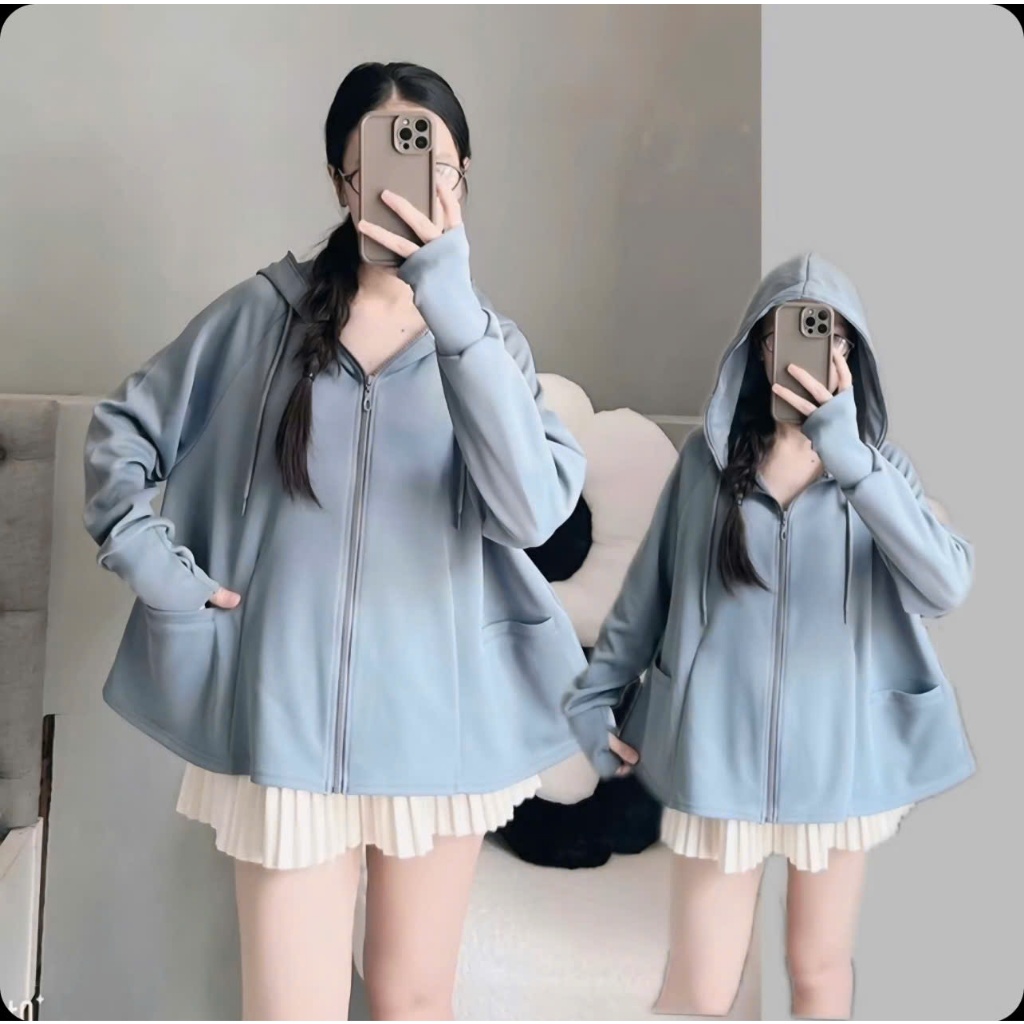 Áo Chống Nắng Nữ Cánh Dơi 4 Túi Kiểu Dáng Cánh Dơi babidol, Áo Khoác Đi Nắng Chất umi nỉ Ngăn Tia UV | BigBuy360 - bigbuy360.vn