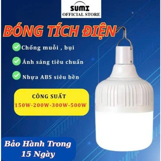  Bóng Đèn Tích Điện Sumi Siêu Sáng Có Móc Treo Dã Ngoại Đa Năng Tiện Lợi An Toàn Sử Dụng 