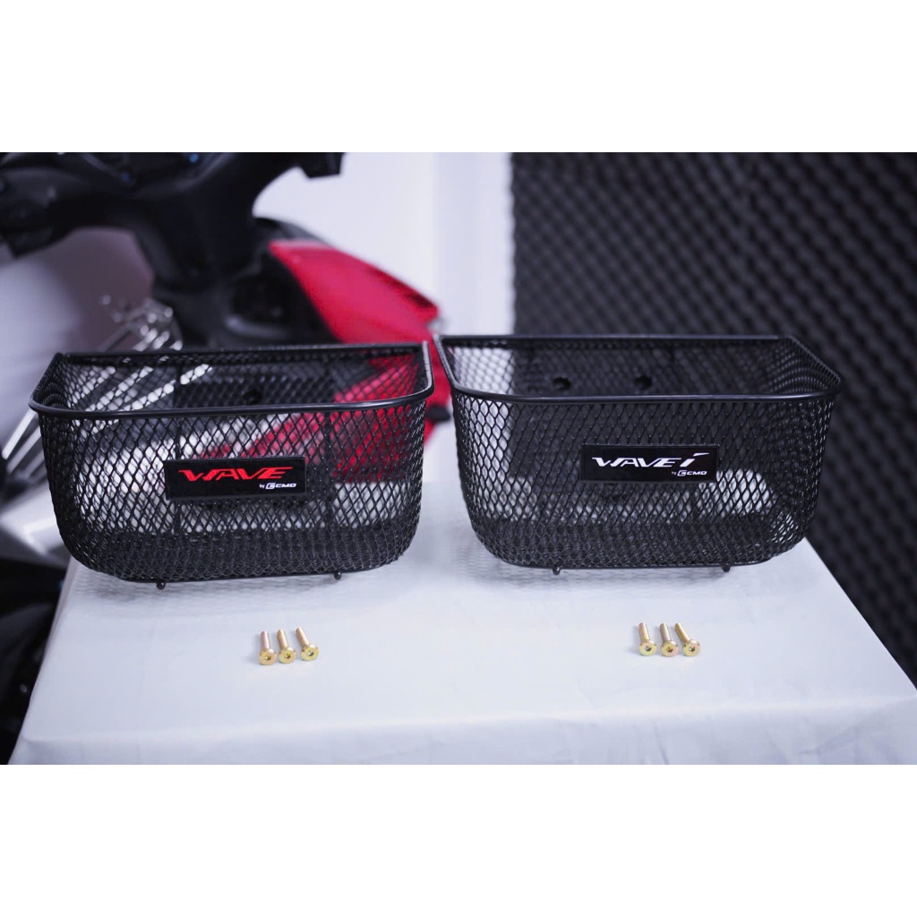 Rổ Lưới Kiểu Thái Gắn Wave Nhỏ (1999–2004)/ Wave Lớn 2008-2016/Wave 110 2017-2025 – (Tặng Ốc Rổ)