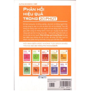 Sách Harvard Business Review Press - Phản hồi hiệu quả trong 20 phút
