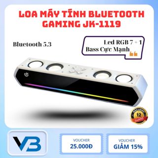 Loa Máy Tính Gaming Soundbar Bluetooth Để Bàn JK-1119 Led Rgb Loa Vi Tính Âm Thanh Hay Bass Cực Mạnh