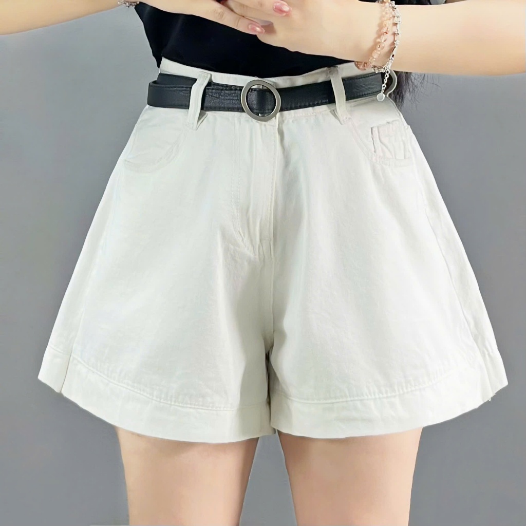 Quần Đùi Bigsize Nữ Lưng Cao Lật Lai Lên Phom Dễ Thương Dễ Phối Đồ Tôn Dáng Cho Chubby Q559 | BigBuy360 - bigbuy360.vn