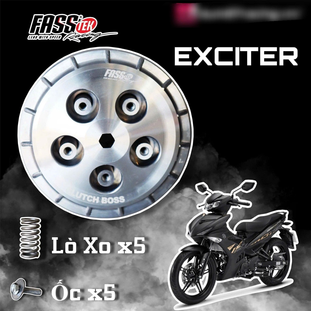 Nồi Clutch Boss Fasstek Racing nồi 5 lò xo cho Winner / Sonic150 / Ex150 / EX135 _store_motorcycle_t