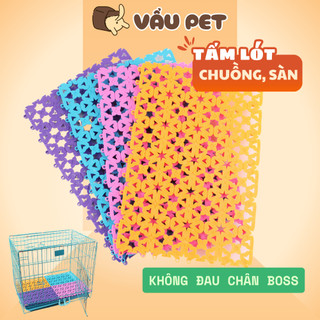  Tấm Lót Chuồng Chó Mèo - Lót Sàn Nhựa Lót Chỗ Đi Vệ Sinh Cho Chó Mèo Thú Cưng Vẩu Pet Shop 