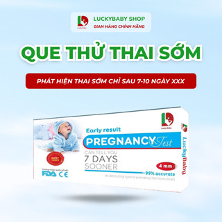 Que Thử Thai SỚM Luckybaby - phát hiện chỉ sau 7 ngày xx [Lucky Baby Store]