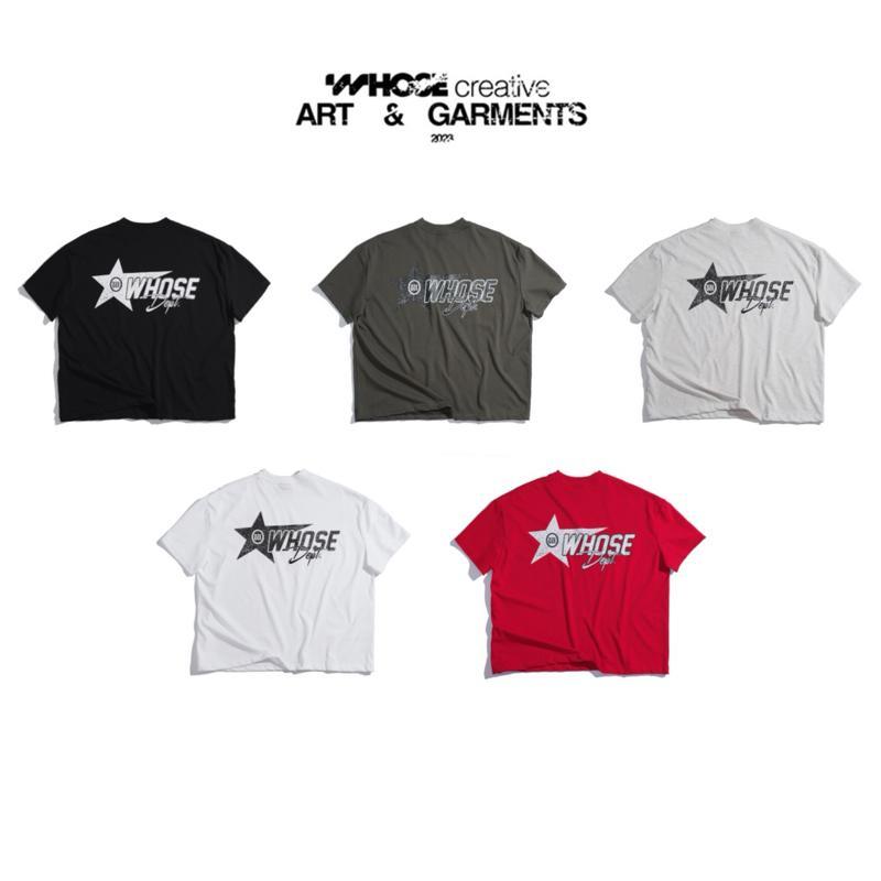 STARLIGHT TSHIRT - Áo thun ngôi in lụa kèm thêu Whose Studio | BigBuy360 - bigbuy360.vn