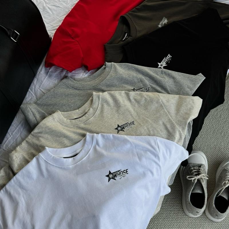 STARLIGHT TSHIRT - Áo thun ngôi in lụa kèm thêu Whose Studio | BigBuy360 - bigbuy360.vn