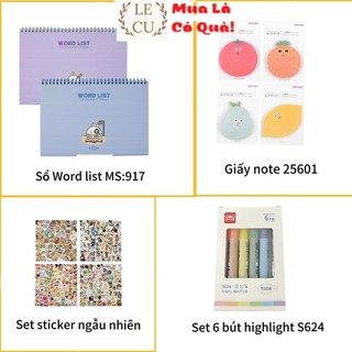 [Combo 5/2 quyển]Sổ học từ vựng Word Study A6 - 120 trang; MS: 916