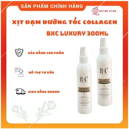 Xịt đạm dưỡng tóc Collagen BXC LUXURY 300ML