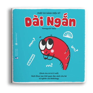 Sách Ehon - Dài ngắn - Dành cho trẻ từ 2 tuổi