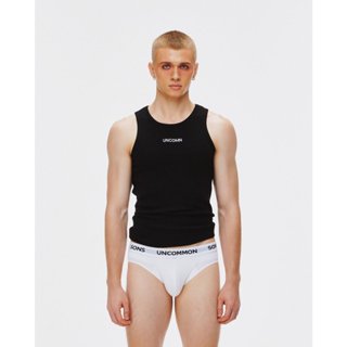 Áo ba lỗ nam uncomn black vải rib dày vừa