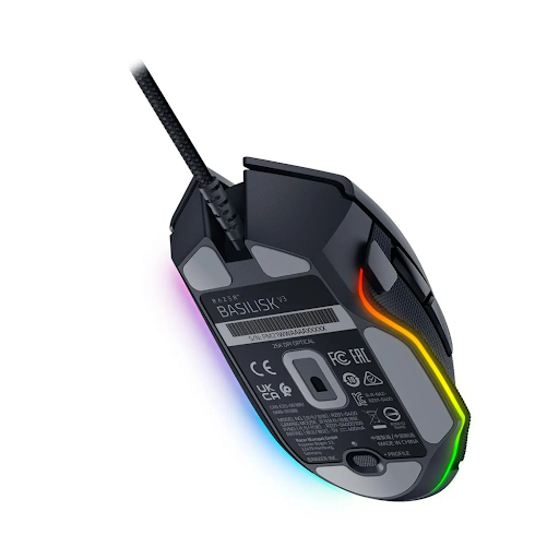 Chuột Gaming có dây Razer Basilisk V3 - 26000 DPI - 11 Nút Lập Trình - LED RGB - Bảo hành 24 tháng | BigBuy360 - bigbuy360.vn