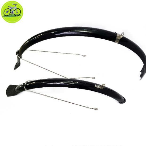 Dè chắn bùn xe đạp touring, city bánh 700c nhựa dẻo, vè xe full