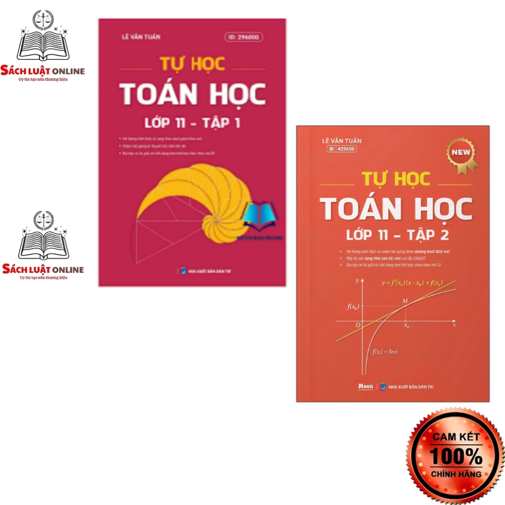 Sách - Tự học toán học lớp 11 (Moonbook)