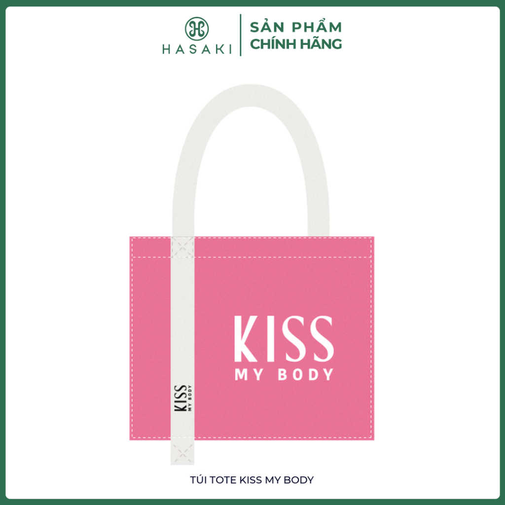 [QUÀ TẶNG KHÔNG BÁN] Túi Tote Kiss My Body Hasaki Sản Phẩm Chính Hãng