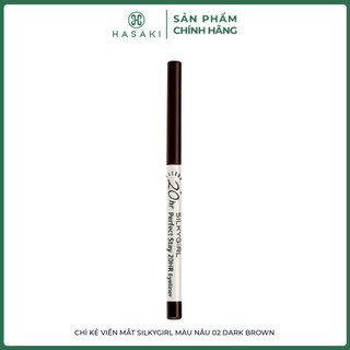 [DEAL SỐC] Chì Kẻ Viền Mắt Silkygirl Màu Nâu 02 Dark Brown Hasaki Sản Phẩm Chính Hãng