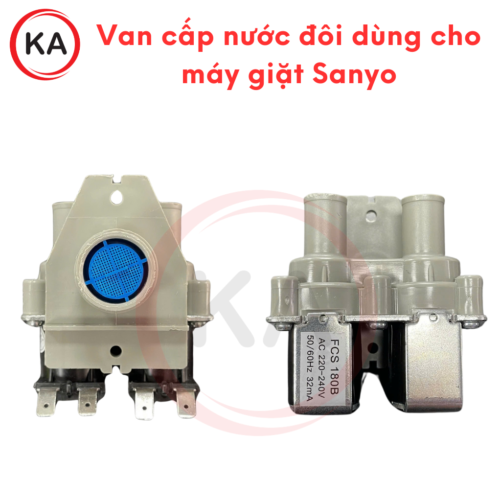 Van cấp nước đôi dùng cho máy giặt Sanyo