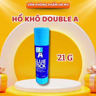 Combo 5 Chai Keo Hồ Khô Double A 8G Dạng thỏi vặn có nắp đậy chắc chắn