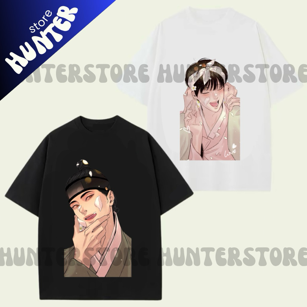 [HOẢ TỐC] HUNTERSTORE Áo thun BL Dạ Ký Painter of the night Baek Nakyum X Seung Ho boylove yaoi Anim