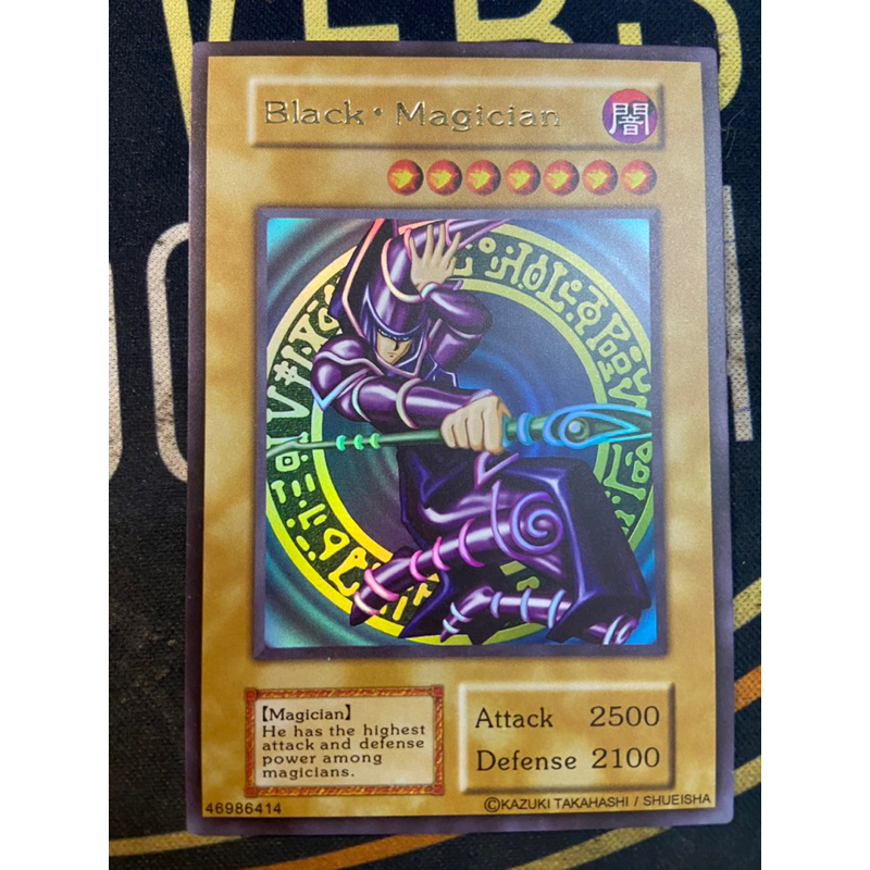 Thẻ bài Yugioh Cổ Dark Magician 2001 promo (Ghost Rare, ultra, ultimate)-Tặng bọc bảo quản
