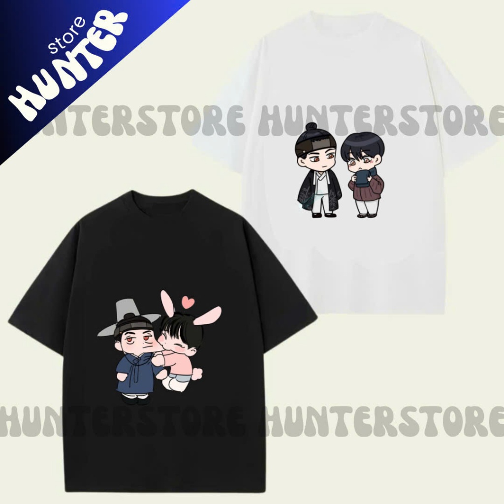 [HOẢ TỐC] HUNTERSTORE Áo thun BL Dạ Ký Baek Nakyum X Seung Ho boylove yaoi Anime manga manhwa Painte