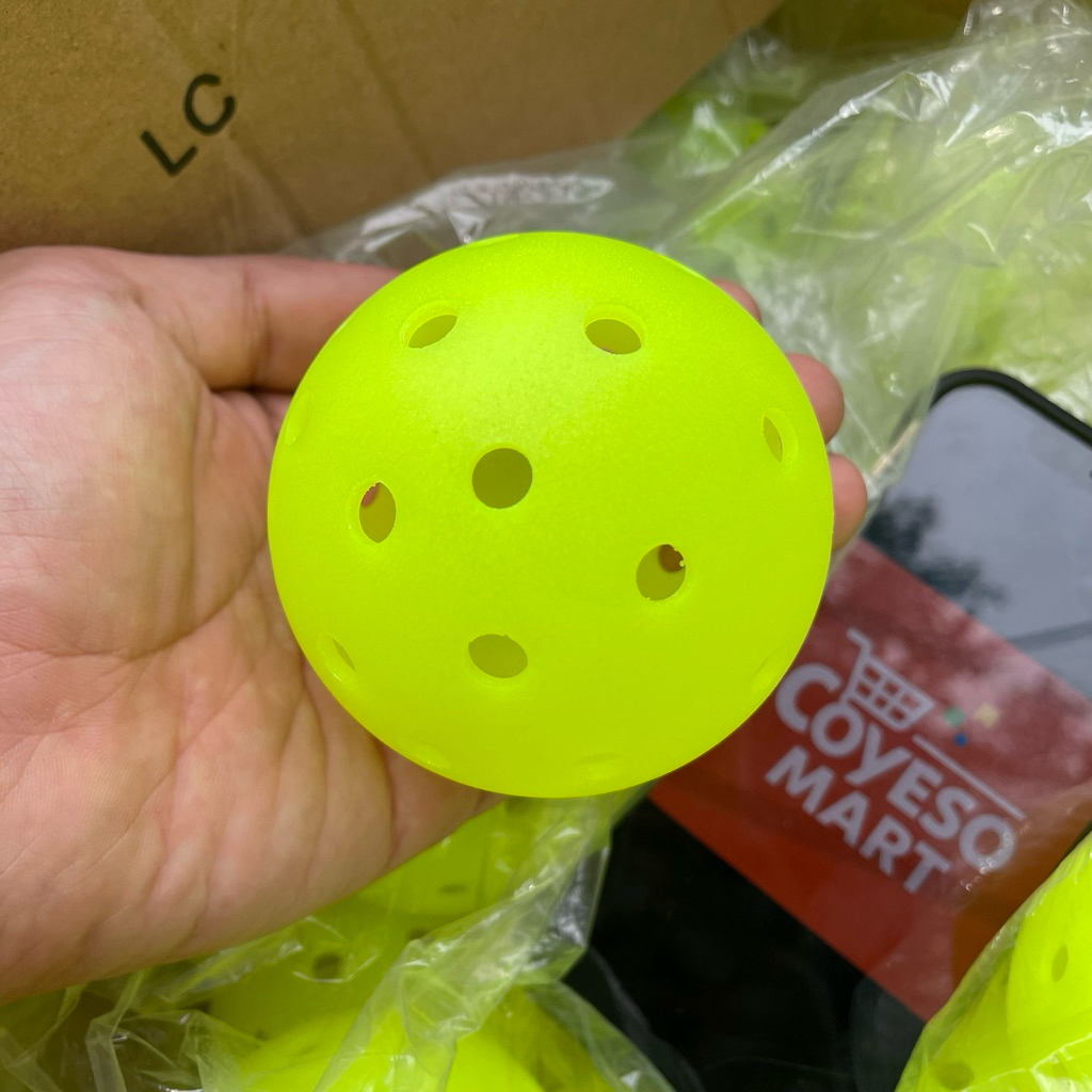 BÓNG ĐẤU không logo, bóng đấu pickleball