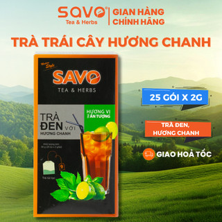 SAVO Chanh (Hộp 25 Gói x 2 G)