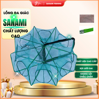 Lồng Bát Giác Sanami Đủ Size Chuyên Bắt Tôm Cua Cá Chất Lượng  LU10