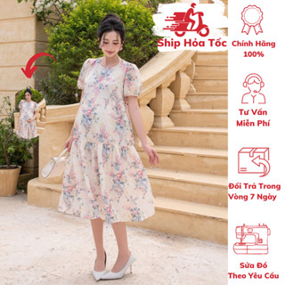    GIÁ MỞ BÁN     40kg - 95kg   Đầm Bầu  Suông  Hoa Thêu Nhiều Màu  Form Dễ Mặc  Siêu Mát  MCN 