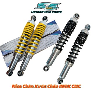  Phuộc Nice Chân Xước Chén Inox 304 Cnc Size 330mm Dành Cho Xe Wave -Dream -Cub  Các Đời.Phụ Tùng 