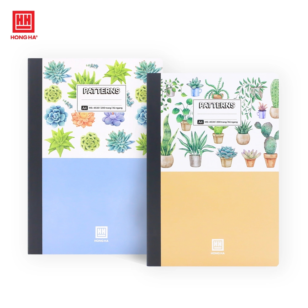 Sổ kẻ ngang, vở kẻ ngang Hồng Hà 200 - 420 trang Patterns