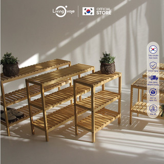 Kệ gỗ để giày để đồ đa năng Living Ovoje 50 x 26 x 50 cm