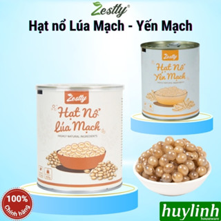 Hạt nổ Lúa Mạch - Yến Mạch Zestty 850gr sử dụng làm topping cho trà sữa, sinh tố, trà cái cây - nguyên liệu pha chế